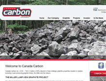 Tablet Screenshot of canadacarbon.com